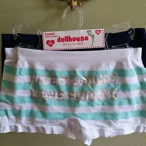 I HATE MONDAYS LUV FRIDAYS! PLUS SIZE BOY PANTIES